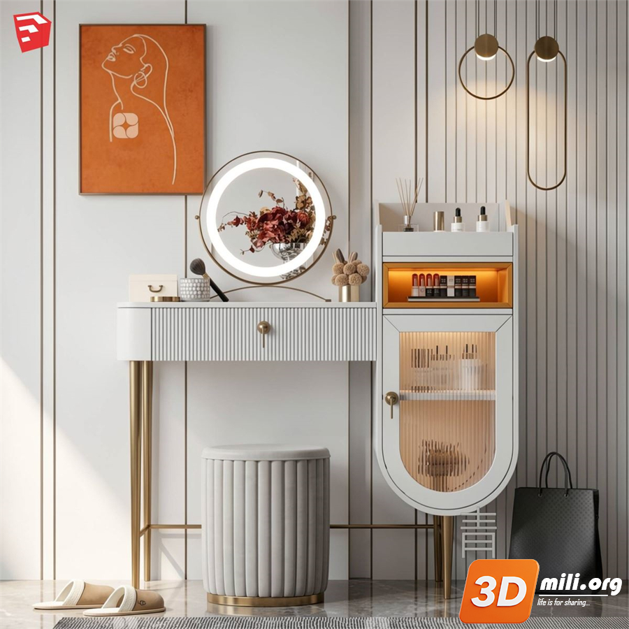 Dressing Table Skp Files 